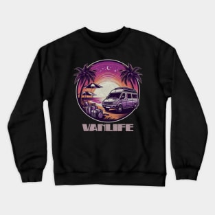 Vanlife campground Crewneck Sweatshirt